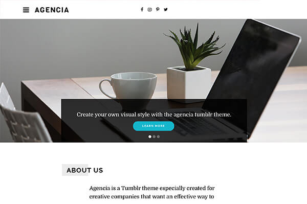 View Information about Agencia Tumblr Theme