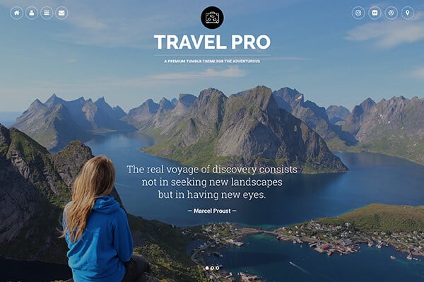 View Information about Travel Pro Tumblr Theme