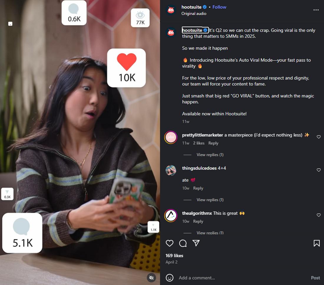 hootsuite instagram