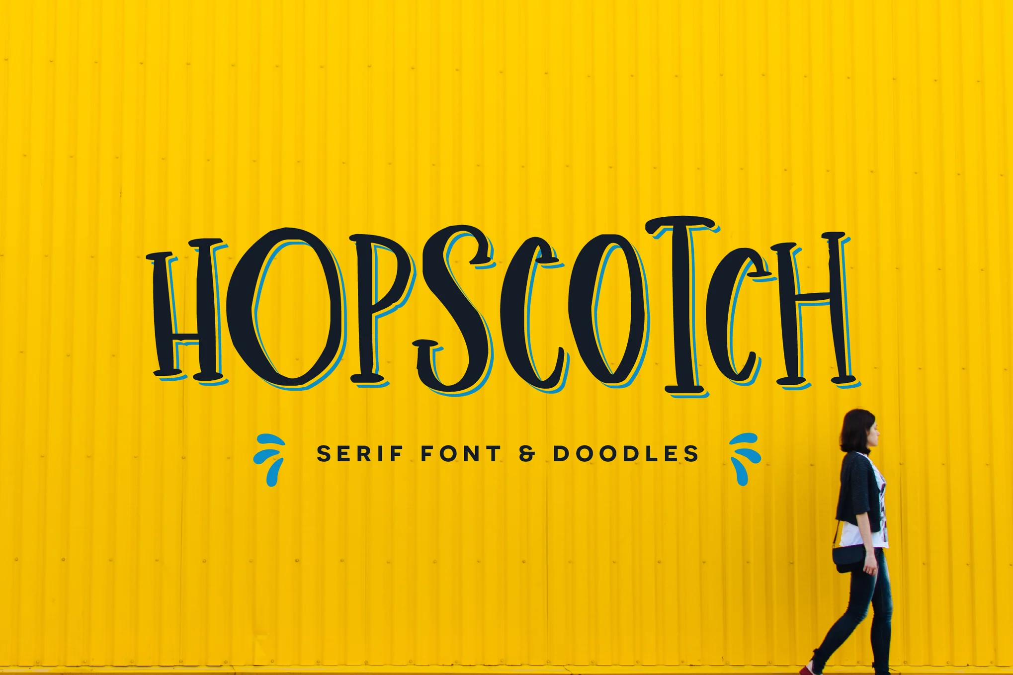 Hopscotch - Creative Italian Font