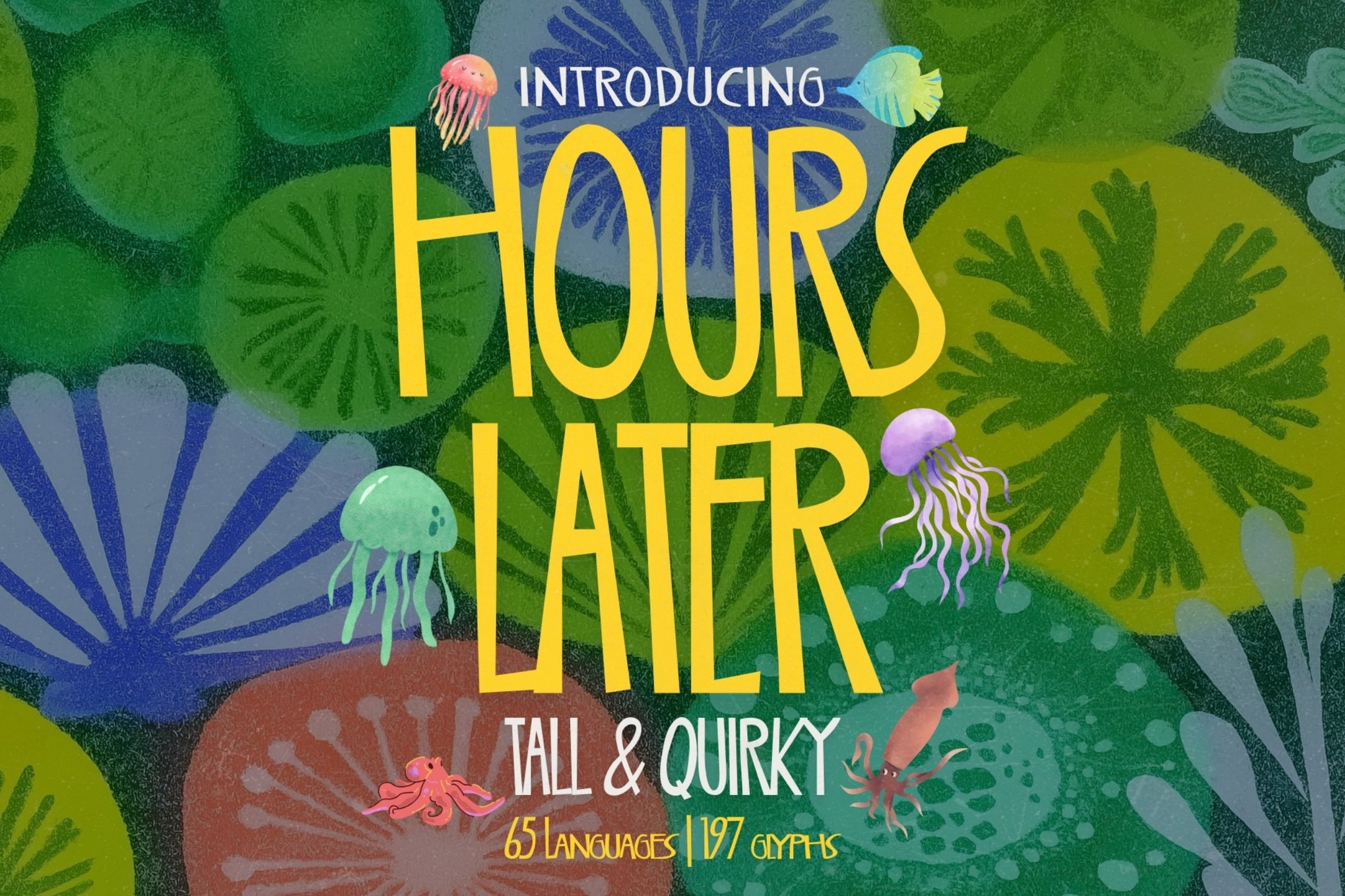Hours Laters - Tall Playful Kids Font