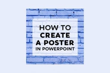 how to make a poster on powerpoint for mac