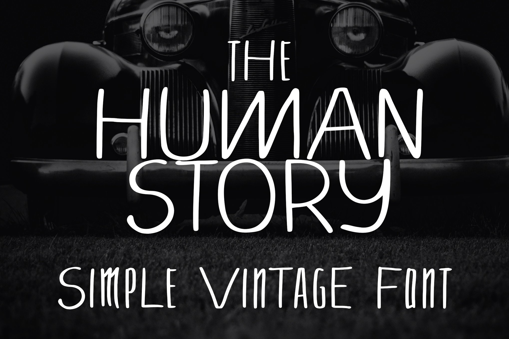 Human Story - Simple Humanist Font