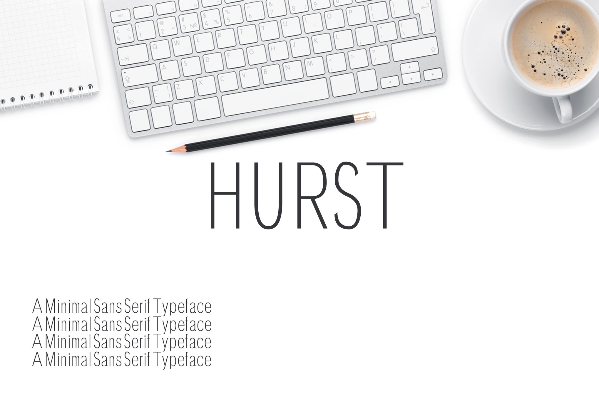 Hurst - Narrow Small Letters Font