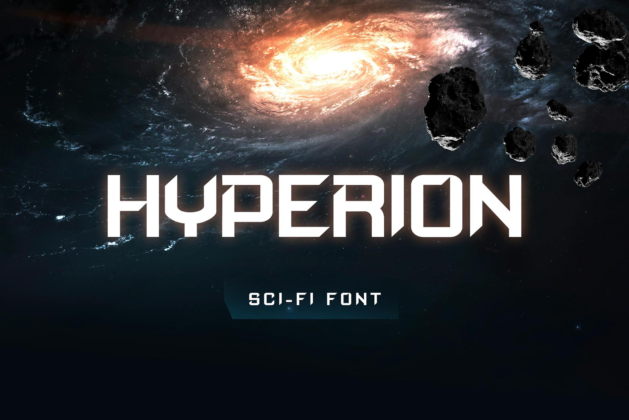 Hyperion - Modern Tech Font