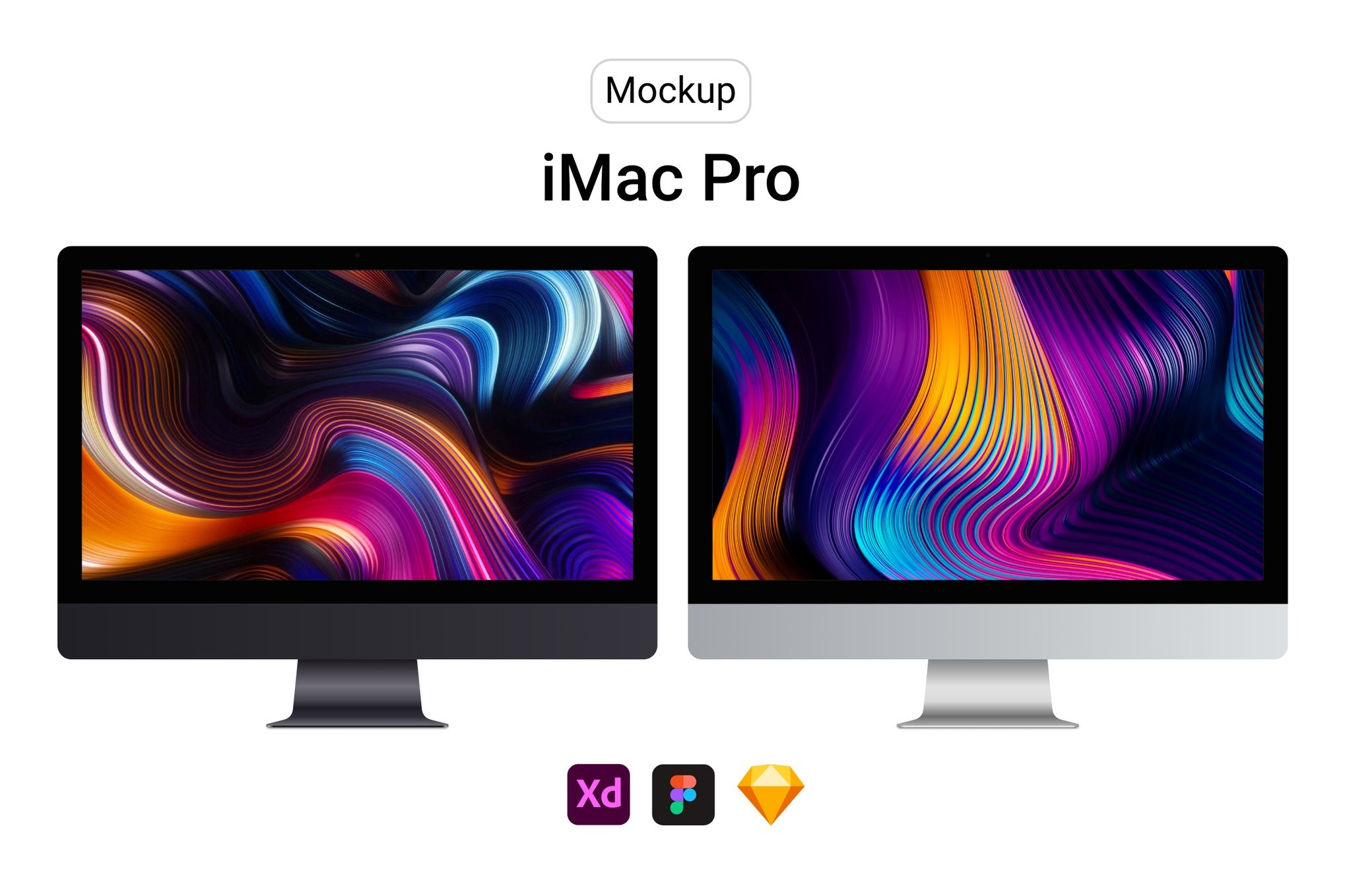 iMac Pro Mockup for Figma