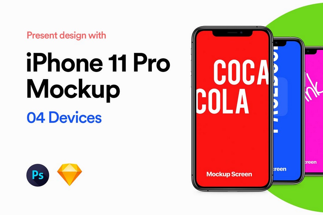 iPhone 11 Pro Mockup