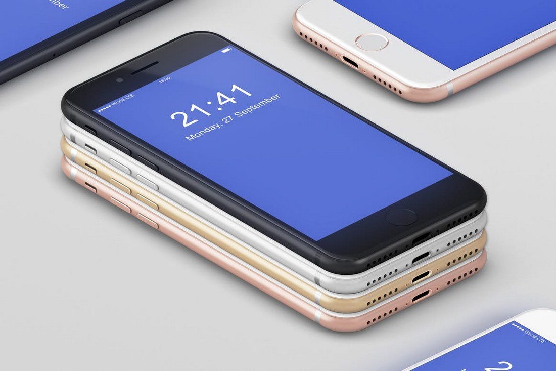 iPhone-8-Mockup 100+ iPhone PSD & Vector Mockups design tips 