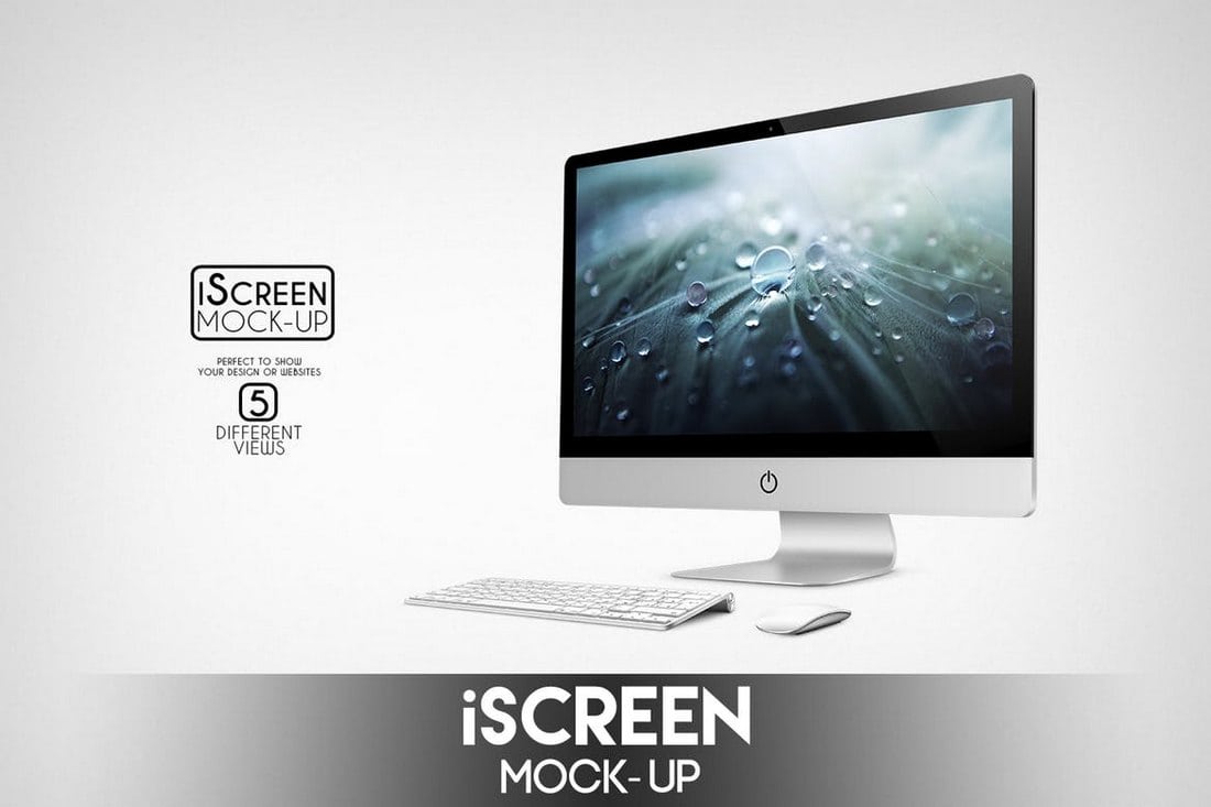 iScreen-iMac-Mockup 20+ Desktop Computer Mockup Templates design tips 