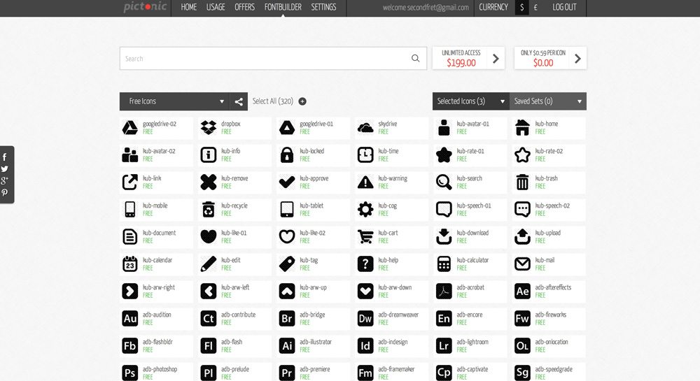 Four Custom Icon Font Generators Compared | Design Shack