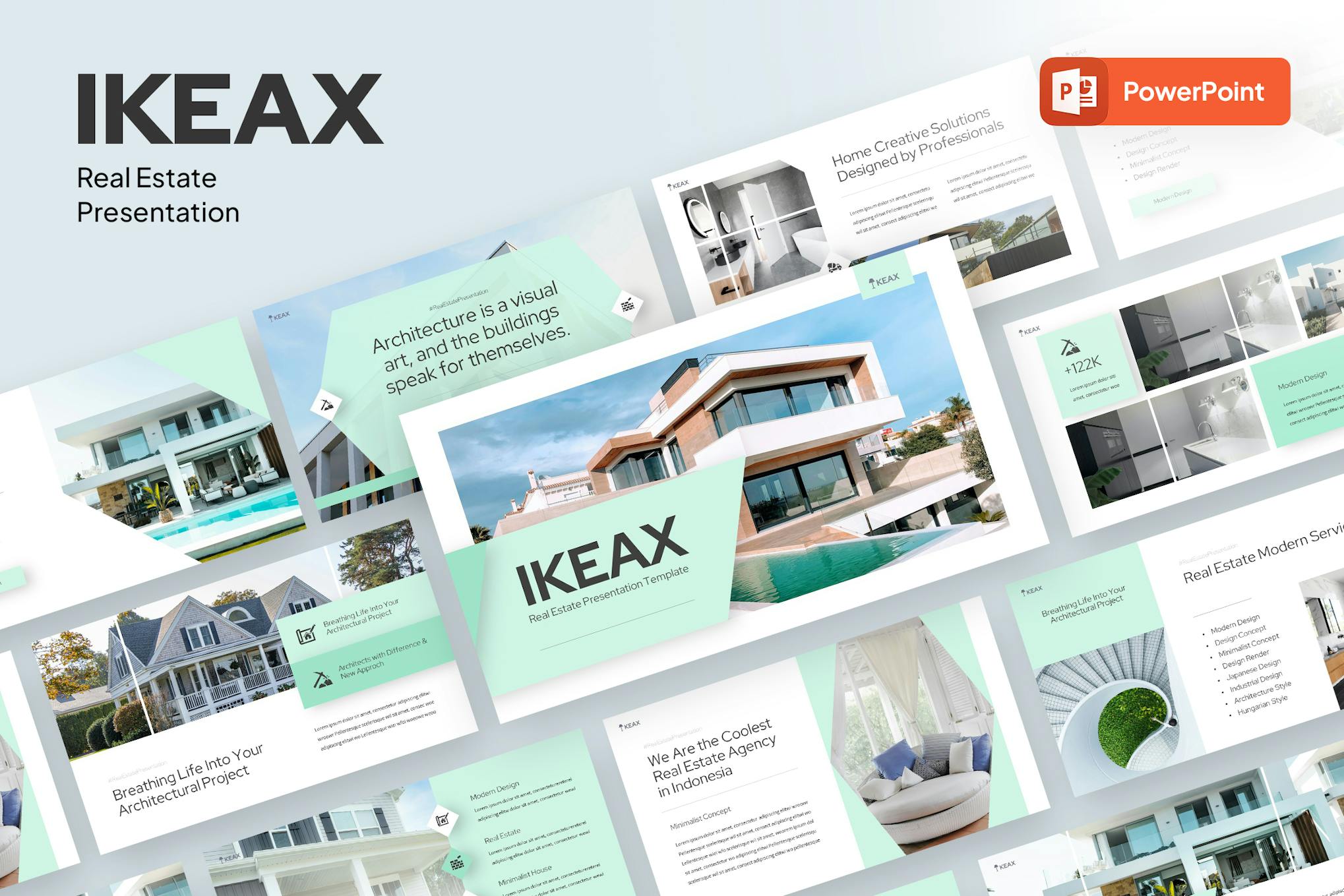 Ikeax - Real Estate PowerPoint Template