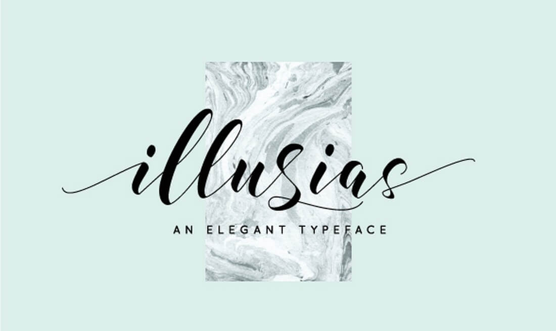 illusias 30+ Best Hand Lettering Fonts design tips 