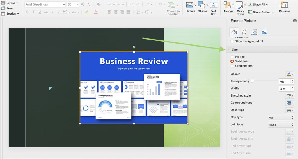 How to Add a Border in PowerPoint Design Shack