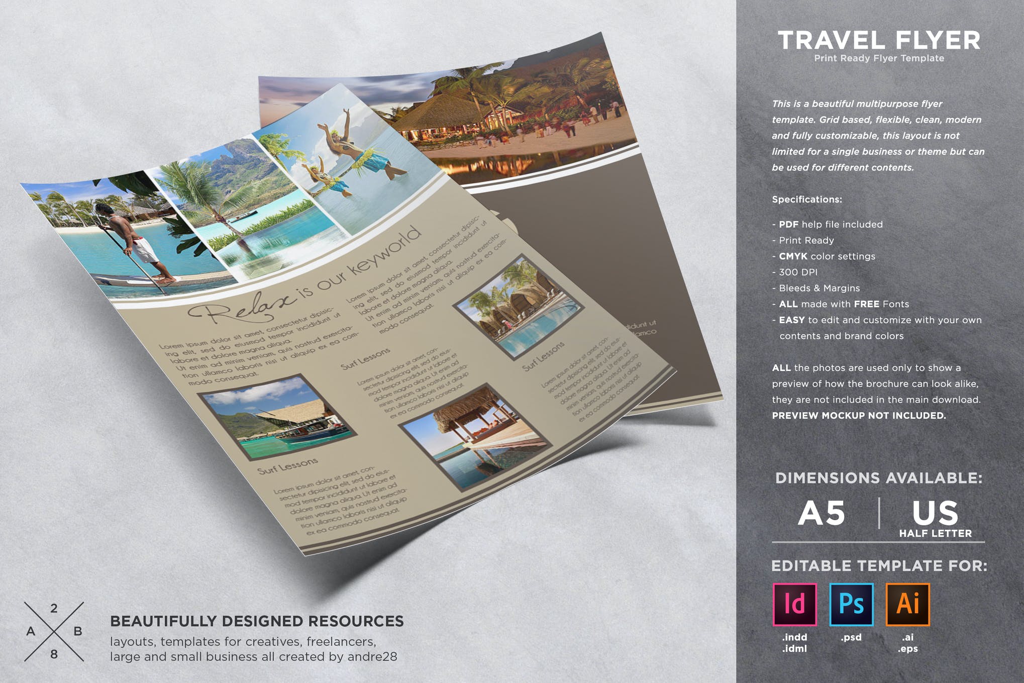 25+ Best InDesign Flyer Templates Yes Web Designs