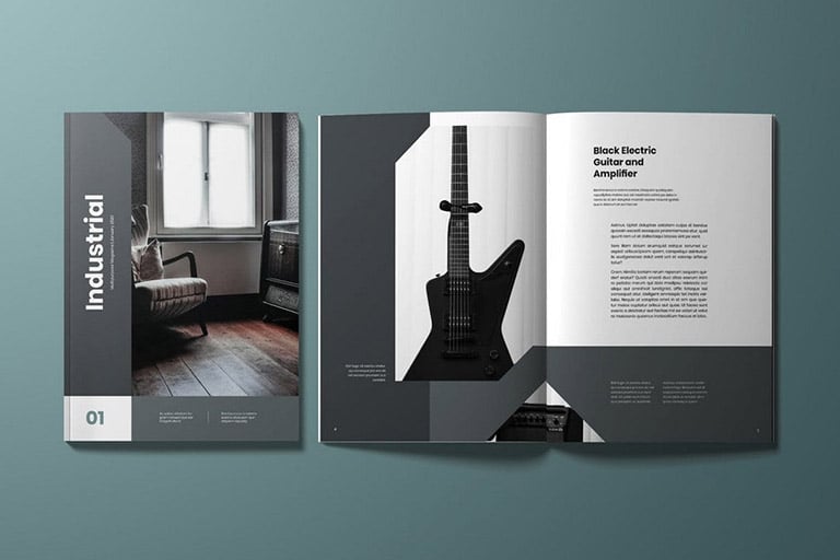 magazine page layout examples
