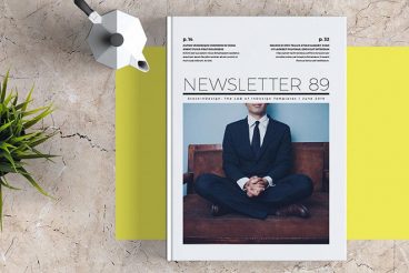 35+ Best InDesign Newsletter Templates (Free & Premium) | Design Shack