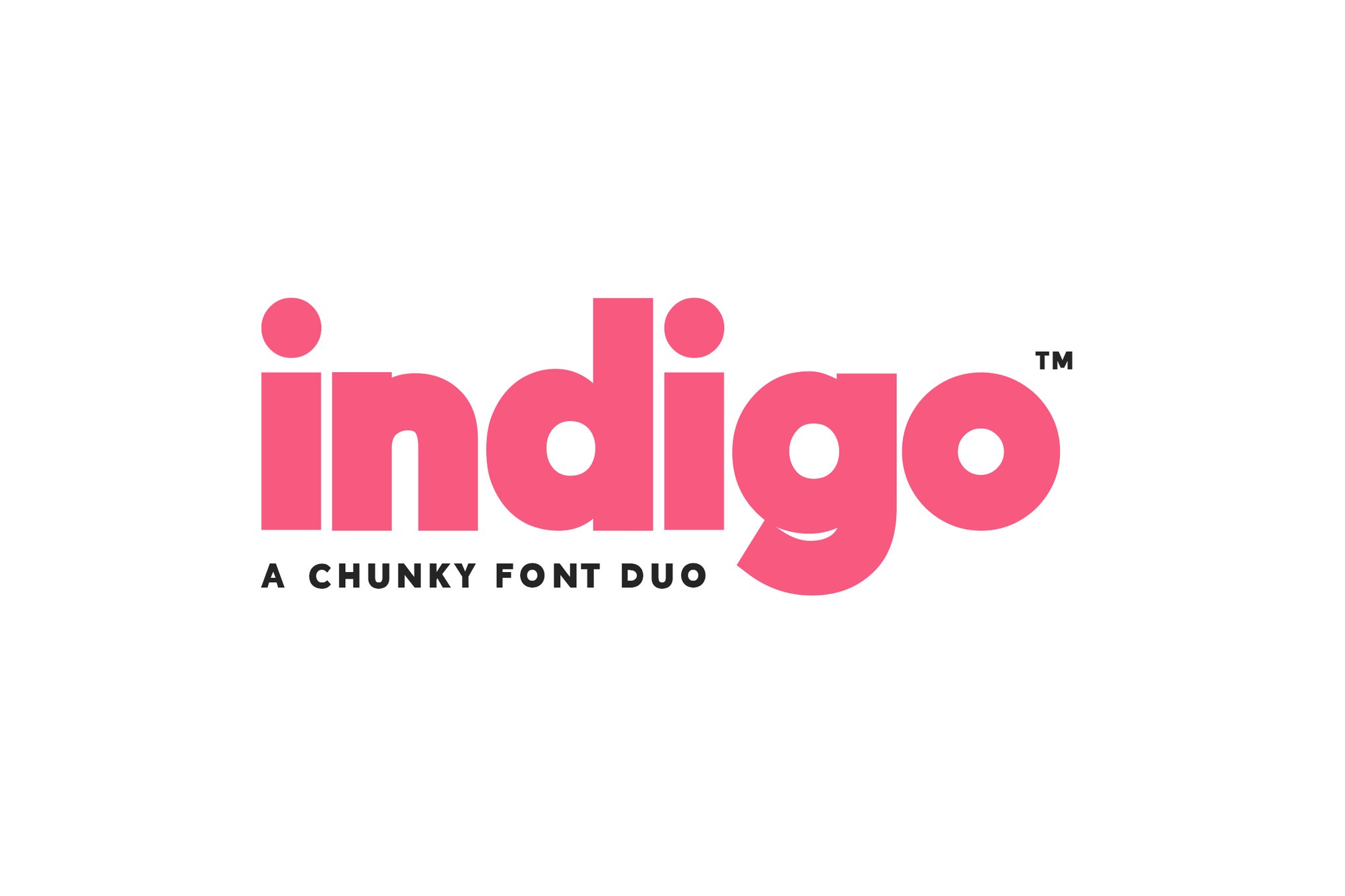 Indigo - Chunky Font for Instagram