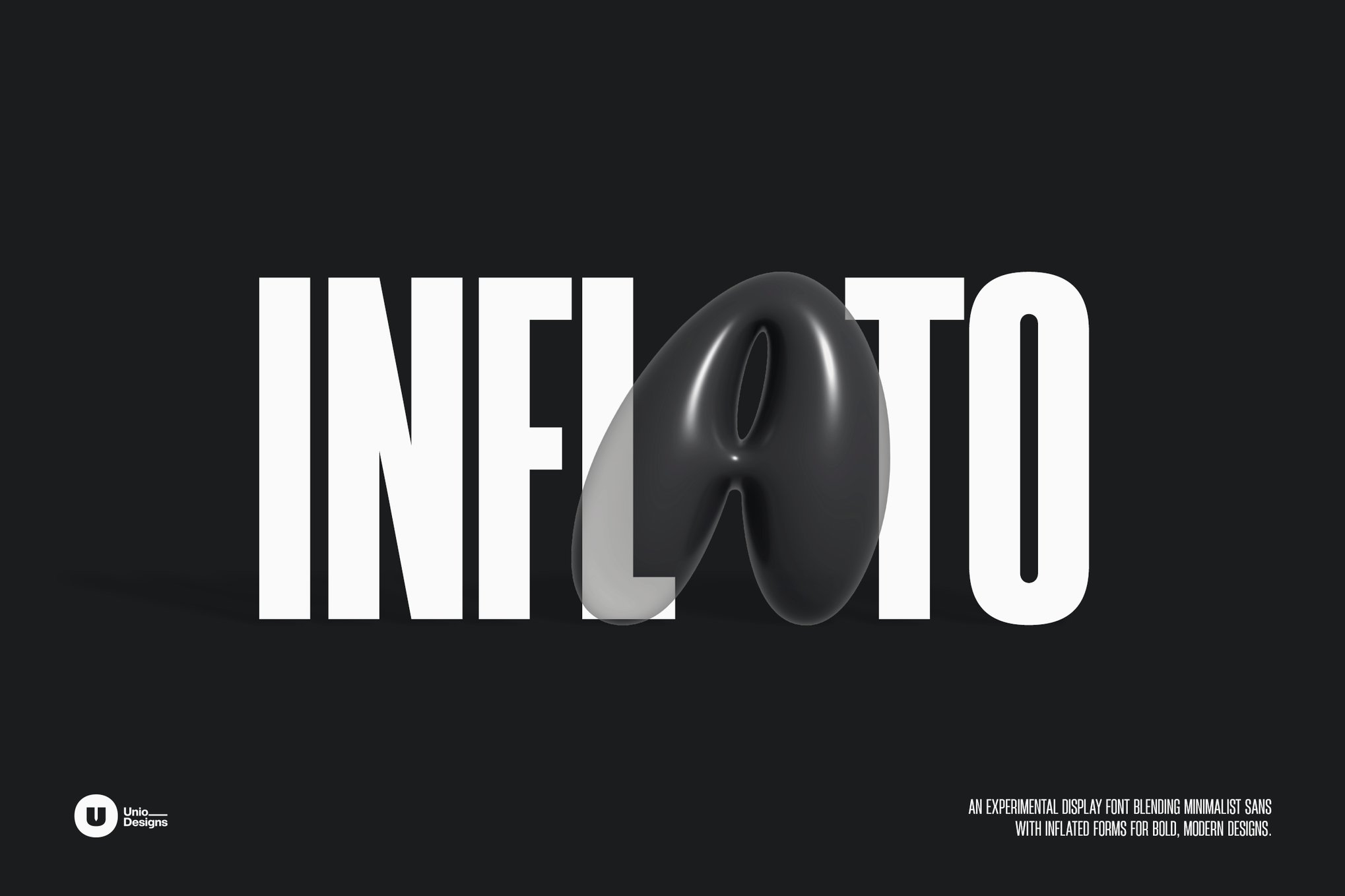 Inflato - Sans & Inflated Font Duo