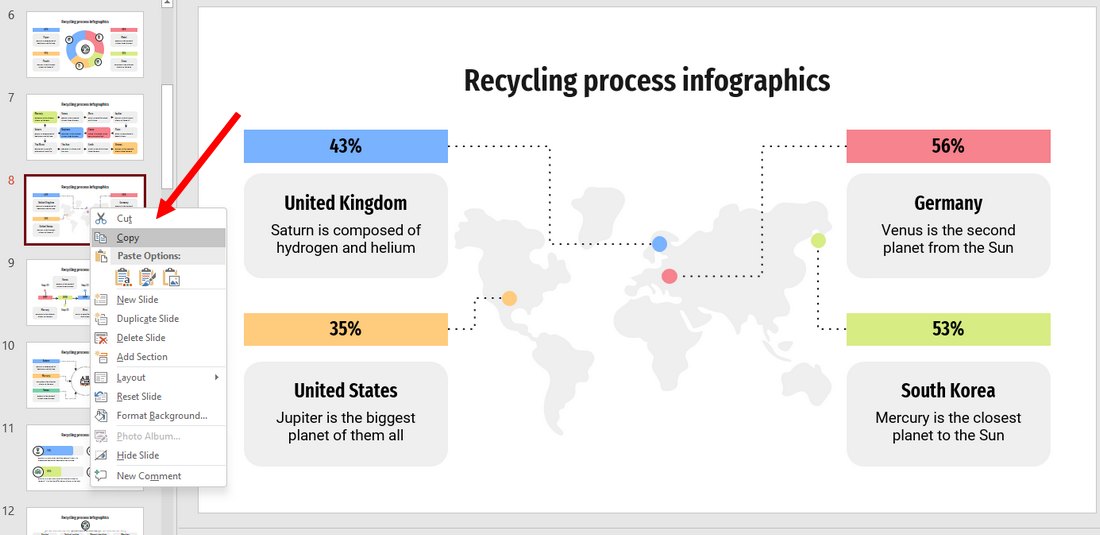 infographic ppt slide 2