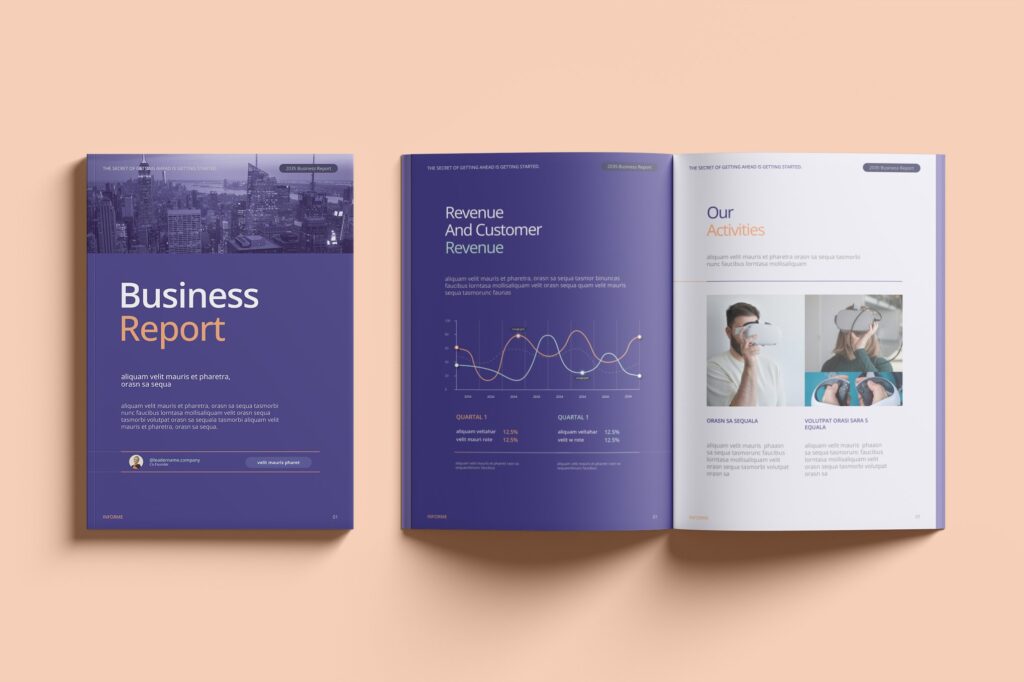 45 Handpicked Professional Business Report Templates (Word, PPT ...
