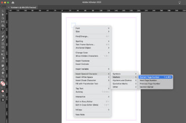 How to Add Page Numbers in InDesign (+ Design Tips) – Yes Web Designs