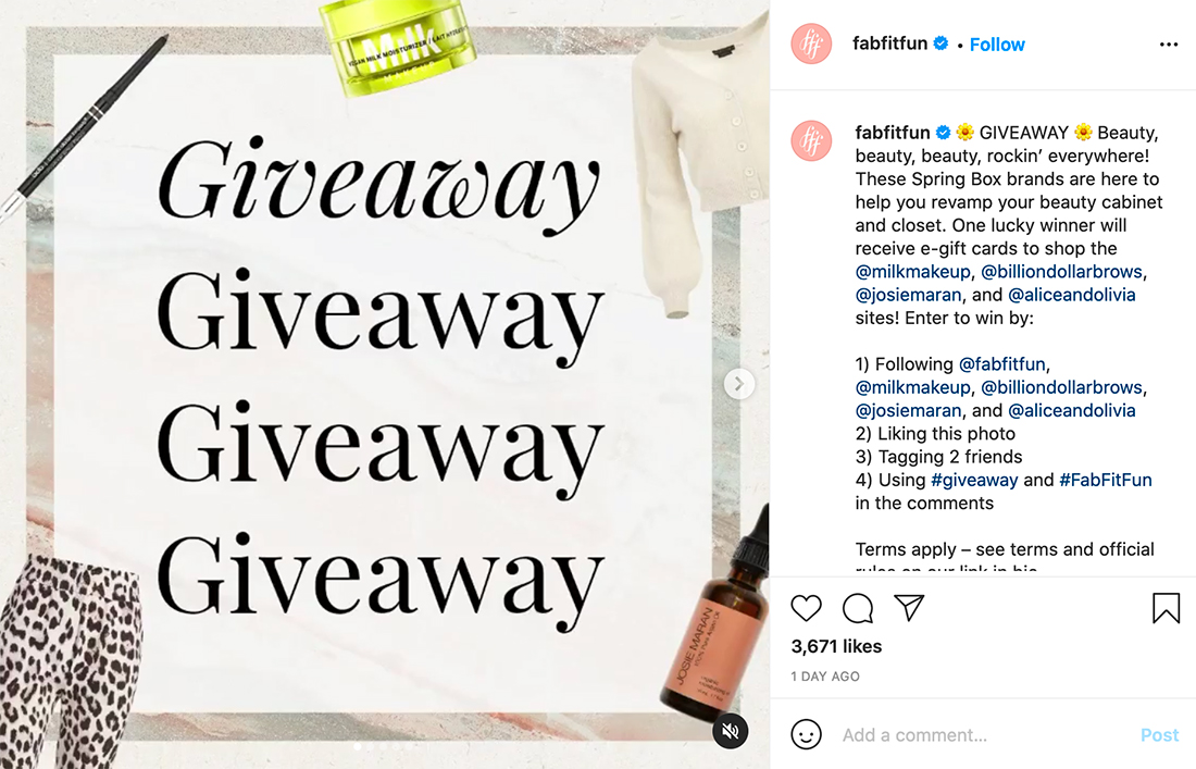 Instagram Contest Rules