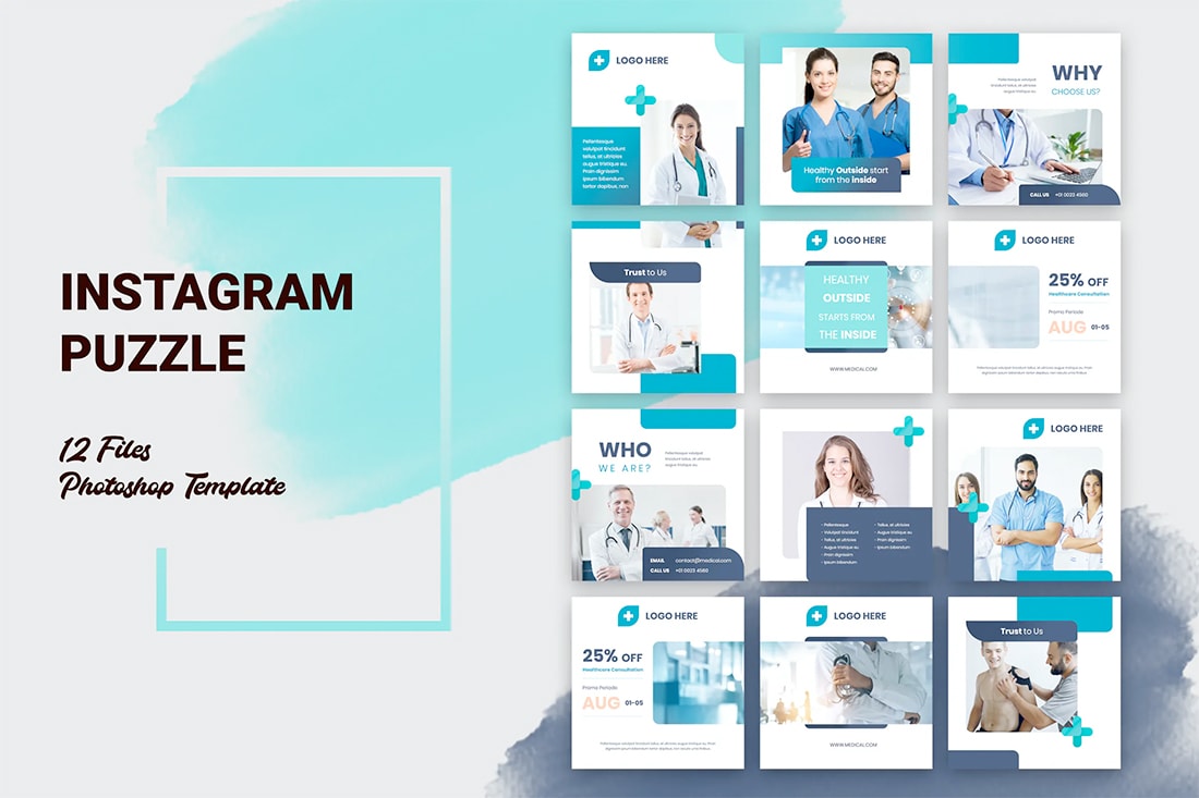 insta-grid-med Instagram Grid Templates: 10 Examples + Tips design tips Inspiration|instagram|templates 