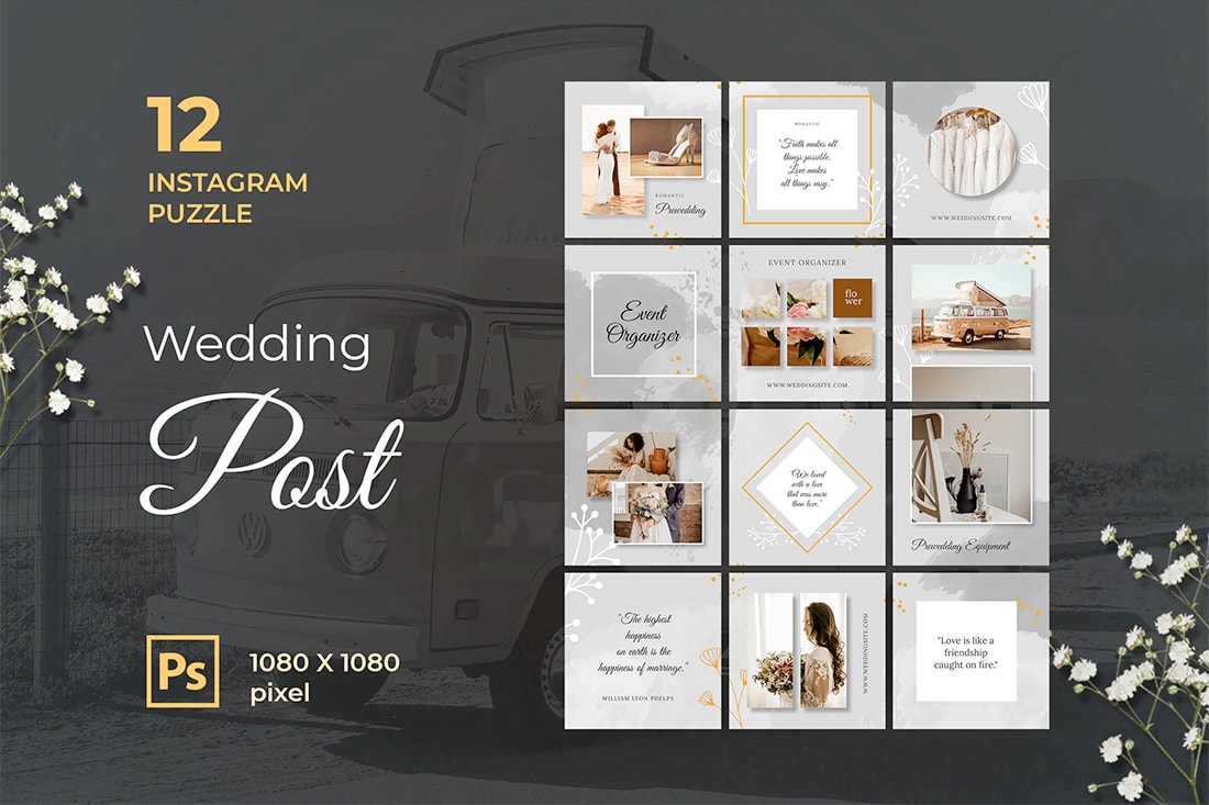 Instagram Grid Templates 10 Examples Tips Design Shack