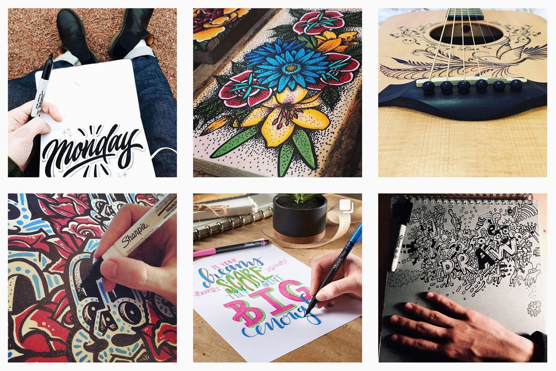 insta-sharpie 5 Tips to Use Instagram Creatively for Your Brand design tips 