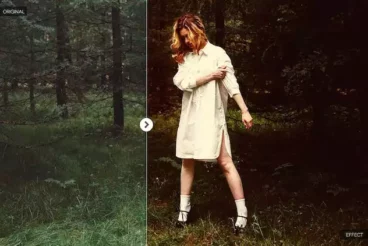 First alternate image for Into the Jungle Instagram Photoshop Filters