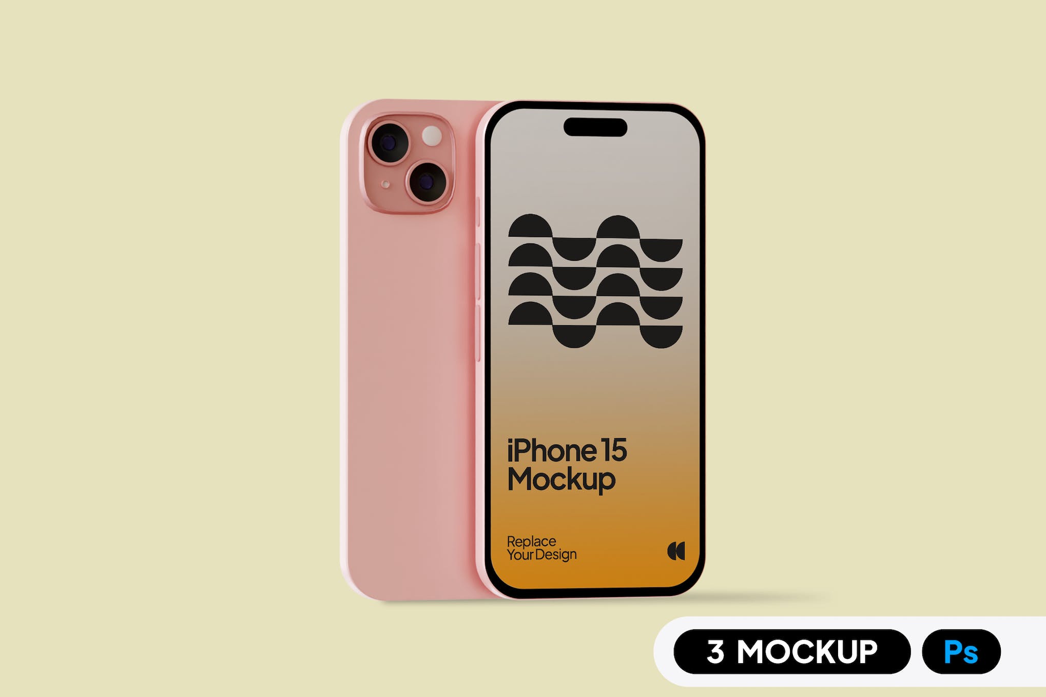 iPhone 15 Mockup