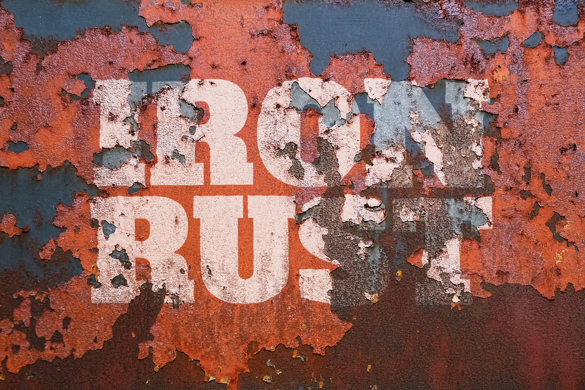 Iron Rust Rough Weathered Texture