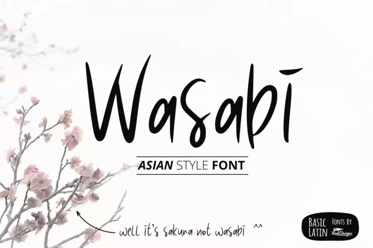 View Information about Wasabi Japanese Font