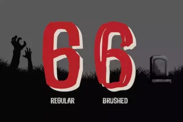 First alternate image for JARIAN Halloween-Style Comic Font