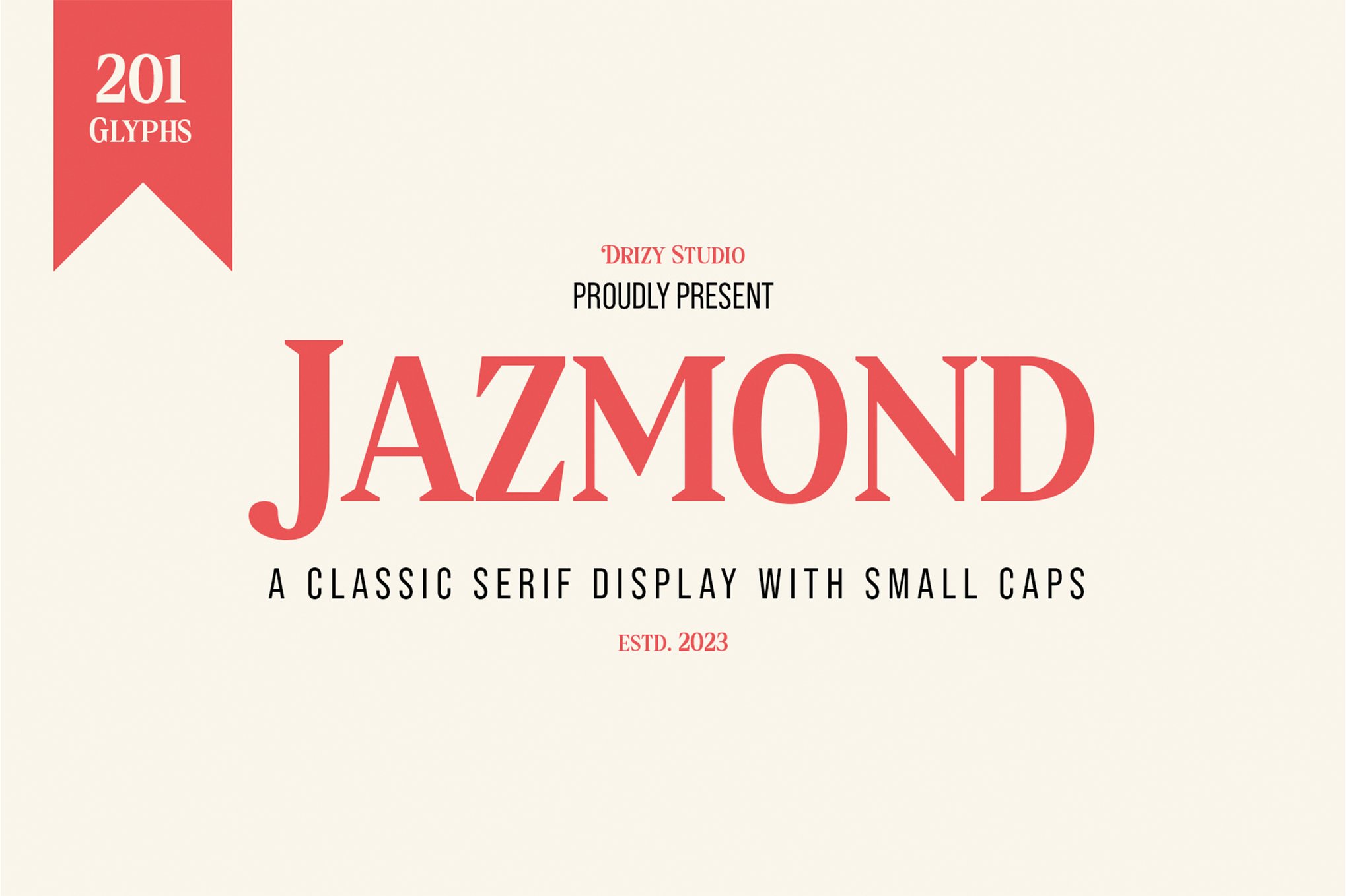 Jazmond - Classic Serif Small Caps Font