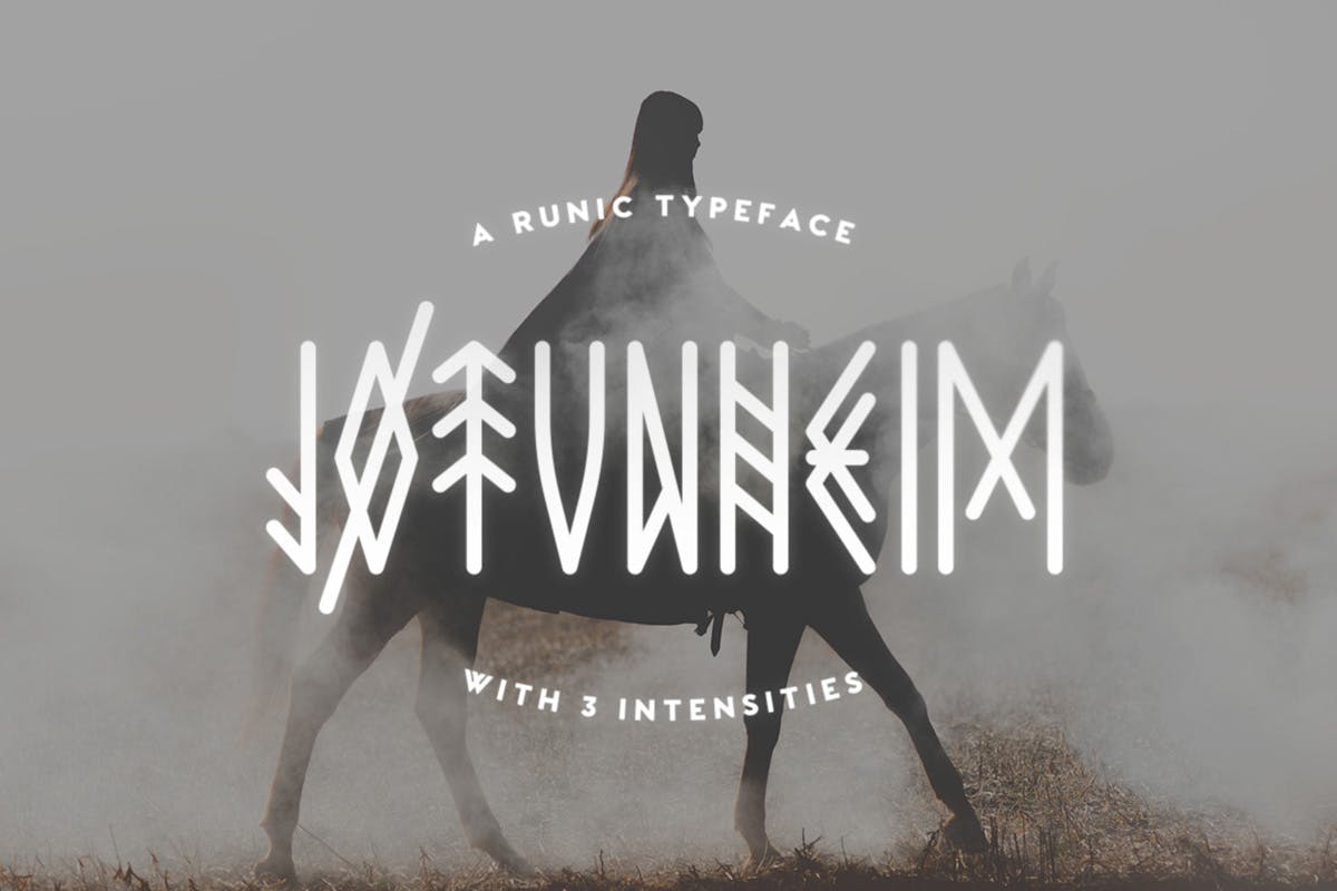 Jotunheim - Runic Viking Font