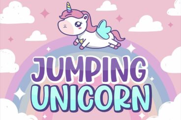 Jumping Unicorn Font