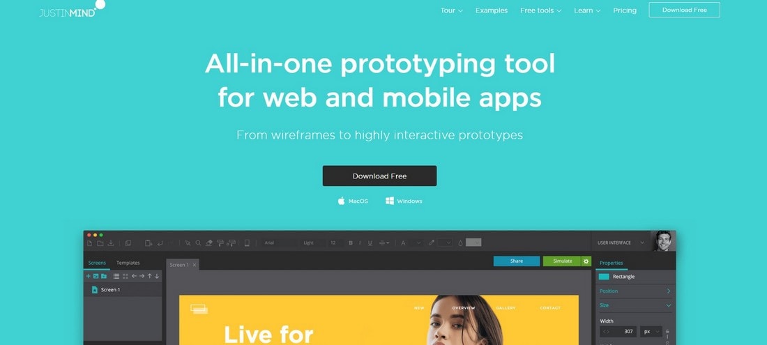 justinmind 10 Best Prototyping Tools for Designers 2020 design tips Software 