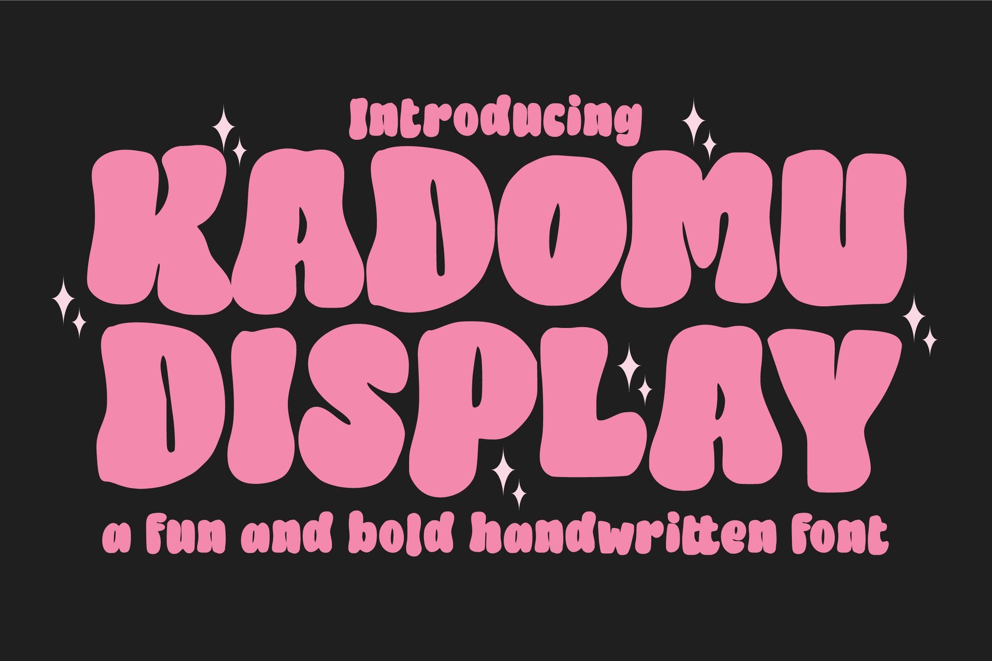 Kadomu - Cute Kawaii Font