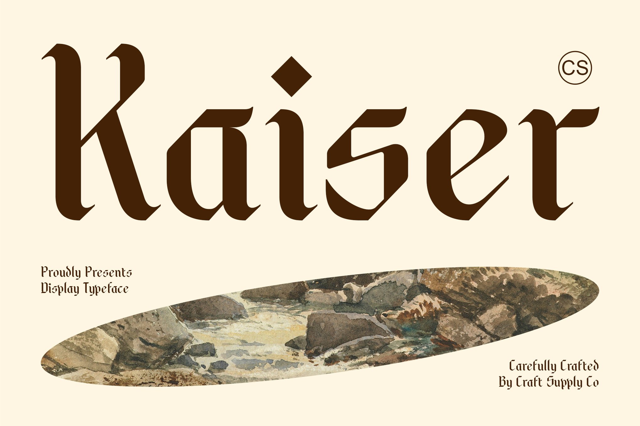 Kaiser - German Gothic Font