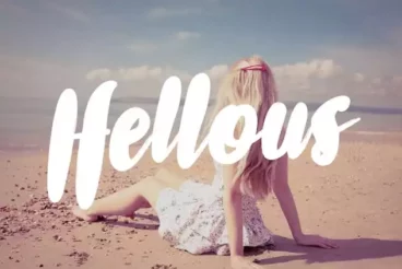 First alternate image for Kania Thick Brush Script Font