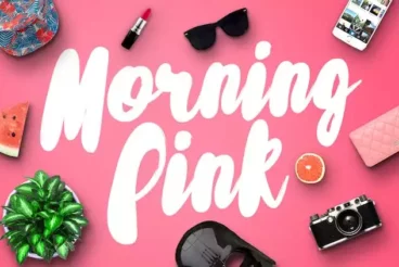 Second alternate image for Kania Thick Brush Script Font