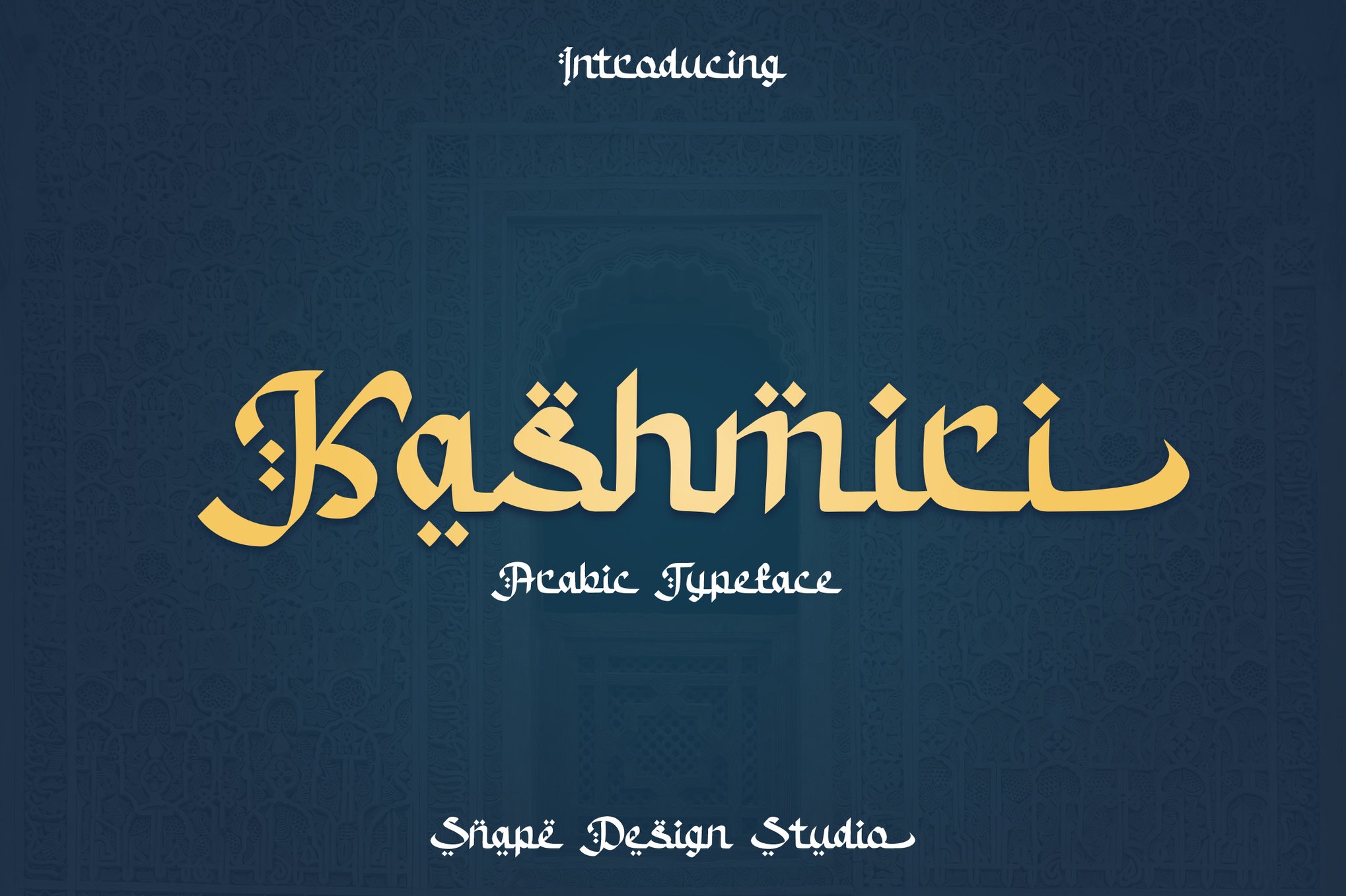 Kashmiri - Indian Style Font