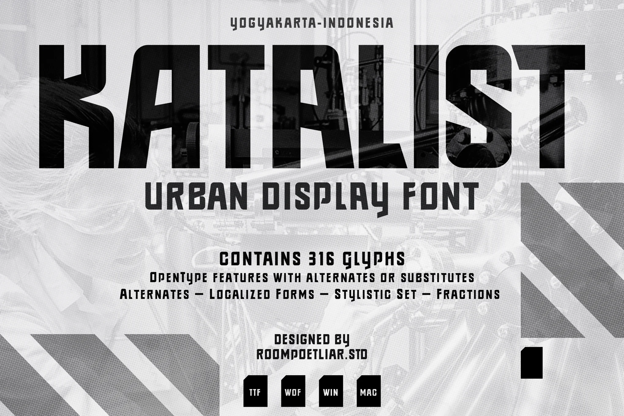 Katalist - Russian Style Font