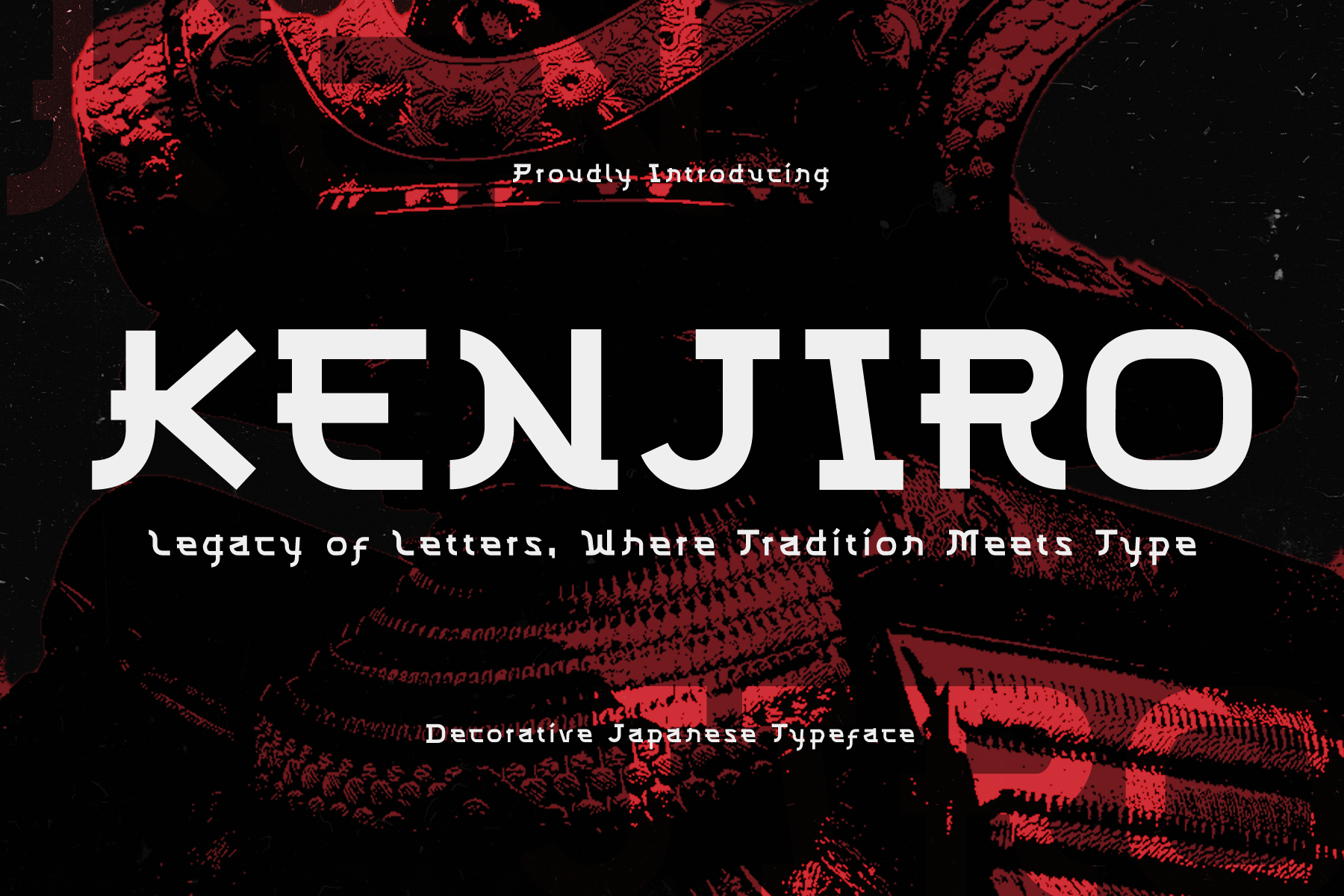 Kenjiro - Decorative Samurai Font