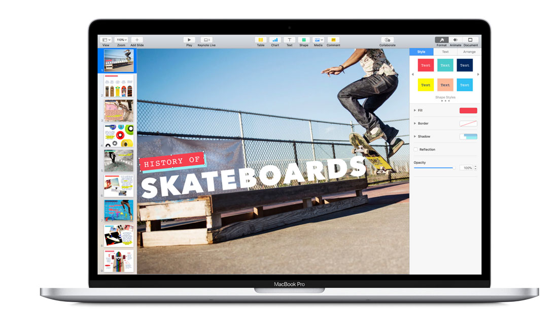 keynote for mac