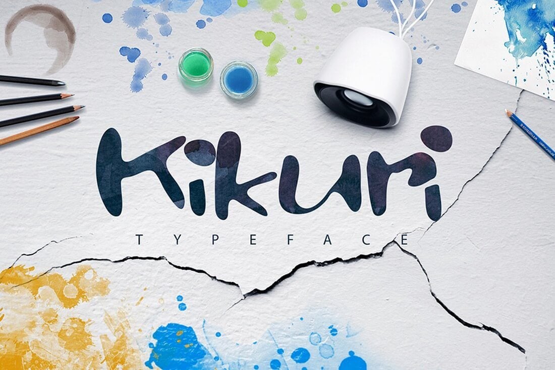 kikuri 30+ Best Hand Lettering & Hand Drawn Fonts 2021 design tips 
