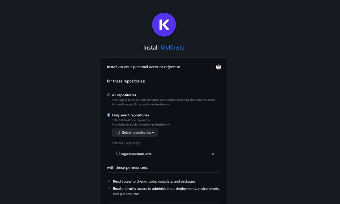 kinsta static hosting 4