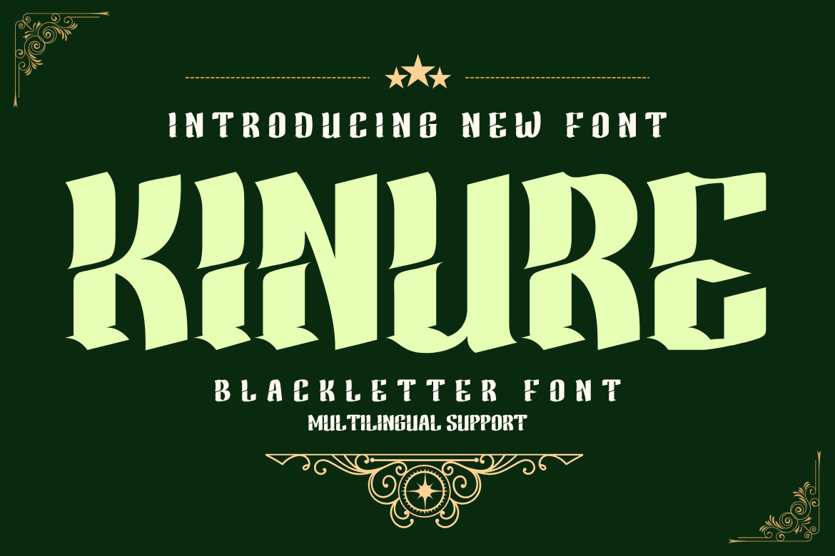 KINURE - Oktoberfest Font