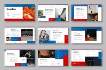 First alternate image for Kuatro – Professional PowerPoint Template